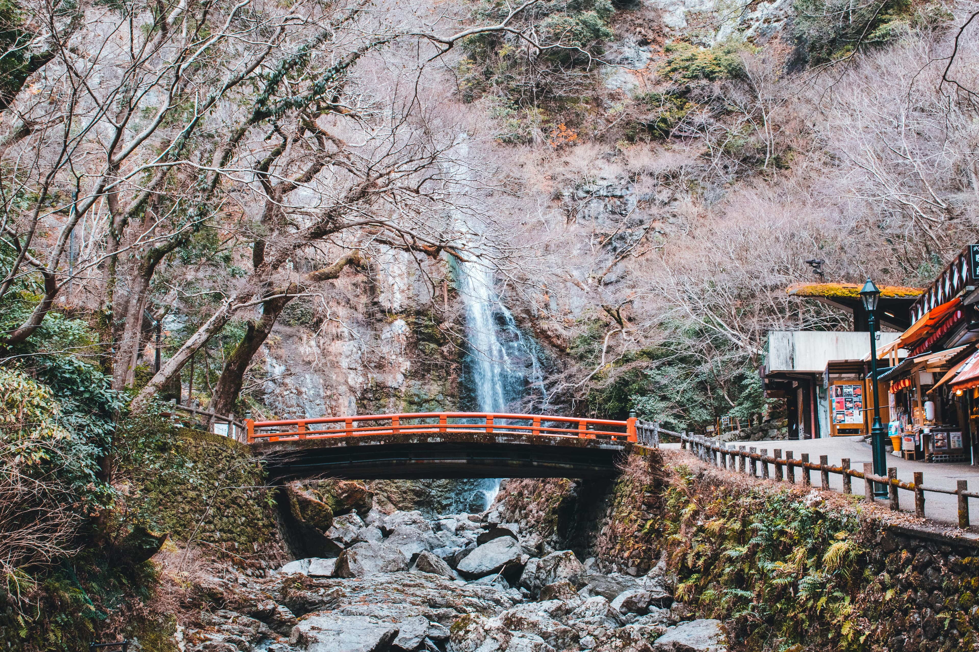 Beautiful nature view of Japanese local places